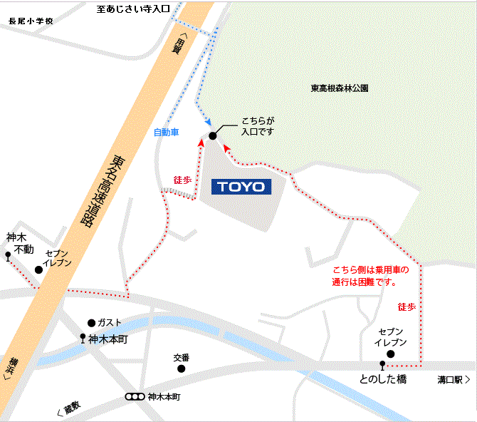 会社の地図